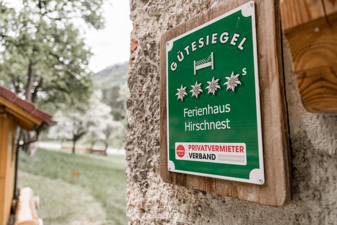 Ferienhaus Hirschnest Sankt Pankraz Eksteriør billede